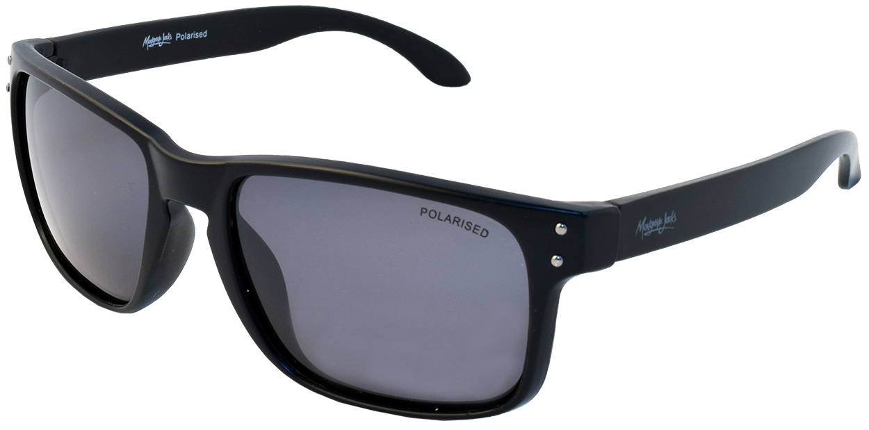 Mangrove Jacks Parker C1 Matte Black / Smoke Polarised Lenses