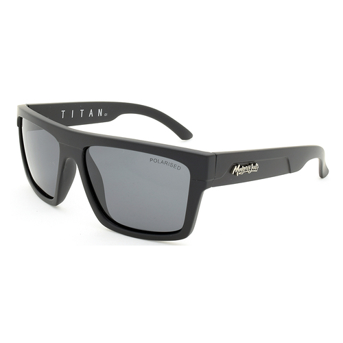 Mangrove Jacks Titan C1 Matte Black / Smoke Polarised Lenses