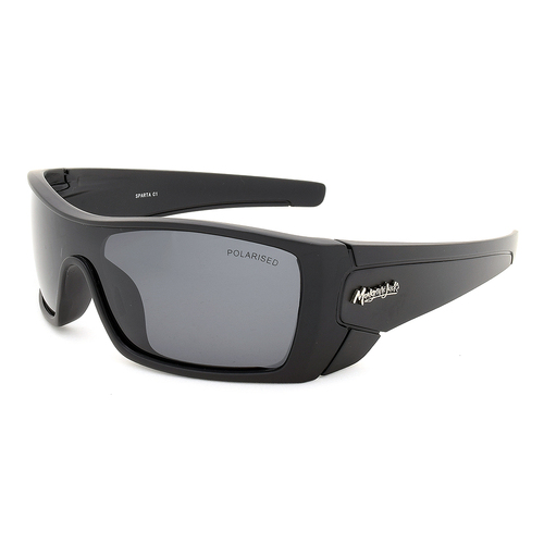 Mangrove Jacks Sparta C1 Matte Black / Smoke Polarised Lenses