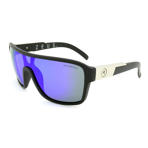 Mangrove Jacks Zeus C2 Matte Black / Blue Revo Polarised Lenses