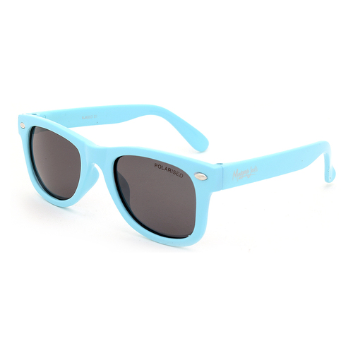 Mangrove Jacks Kids MJK053 C1 Shiny Pale Blue / Smoke Polarised Lenses