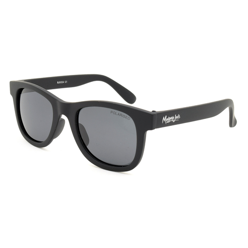 Mangrove Jacks Kids MJK054 C1 Matte Black / Smoke Polarised Lenses