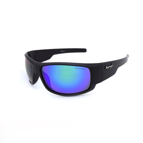 Mangrove Jacks Spider C11 Black / Green Revo Polarised Lenses