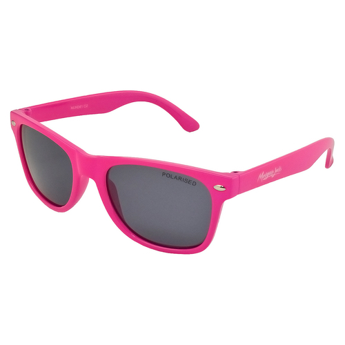 Mangrove Jacks Kids MJK061 C2 Shiny Rose Pink / Smoke Polarised Lenses