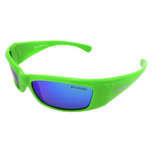 Mangrove Jacks Kids MJK063 C2 Neon Green / Green Revo Polarised Lenses