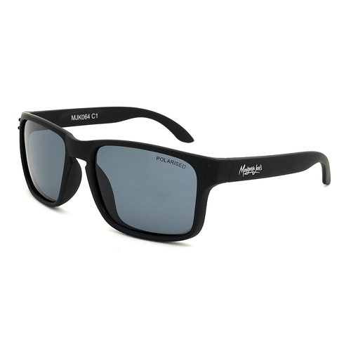 Mangrove Jacks Kids MJK064 C1 Matte Black / Smoke Polarised Lenses