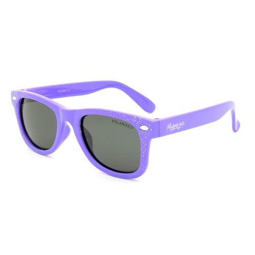 Mangrove Jacks Kids MJK065 C4 Light Lilac w Glitter / Smoke Polarised Lenses