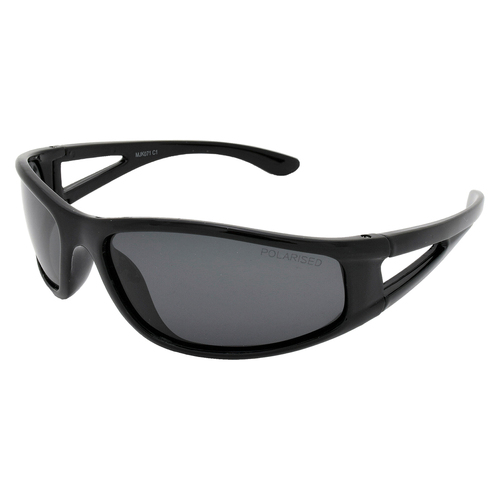 Mangrove Jacks Kids MJK071 C1 Matte Black / Smoke Polarised Lenses