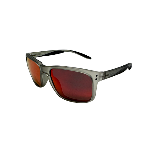 Mangrove Jacks Holyhead C3 Matte Crystal Smoke / Smoke With Red Revo Polarised Lenses