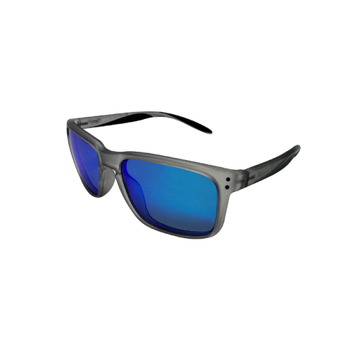 Mangrove Jacks Holyhead C8 Matte Crystal Smoke / Smoke With Ice Blue Revo Polarised Lenses