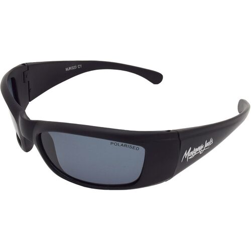 Mangrove Jacks Kids MJK023 C1 Matte Black / Smoke Polarised Lenses