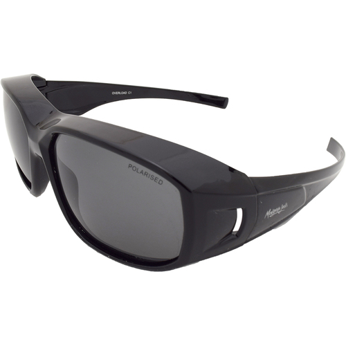 Mangrove Jacks Overload C1 Black / Smoke Polarised Lenses