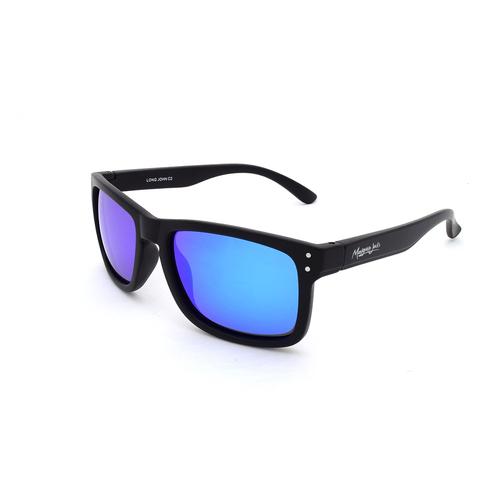 Mangrove Jacks Long John C2 Black / Blue Revo Polarised Lenses