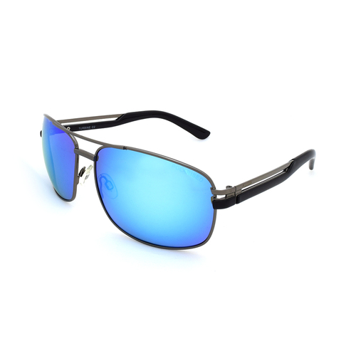 Mangrove Jacks Turbine C2 Gunmetal Black / Ice Blue Revo Polarised Lenses