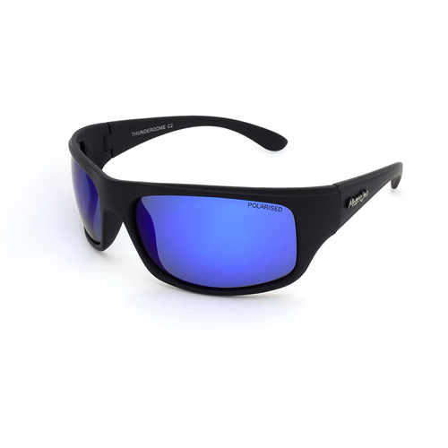 Mangrove Jacks Thunderdome C2 Black / Blue Revo Polarised Lenses