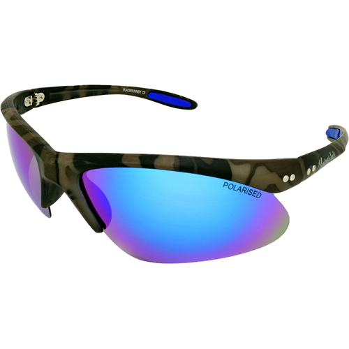 Mangrove Jacks Bladerunner C8 Camo / Ice Blue Revo Polarised Lenses