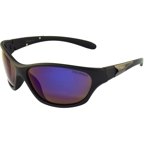 Mangrove Jacks Trojan C2 Black / Blue Revo Polarised Lenses