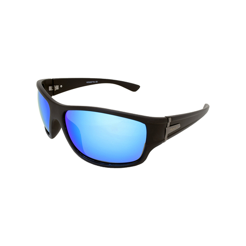 Mangrove Jacks Vendetta C8 Matte Black / Ice Blue Revo Polarised Lenses