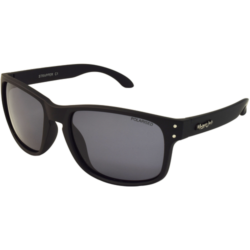 Mangrove Jacks Strapper C1 Matte Black / Smoke Polarised Lenses