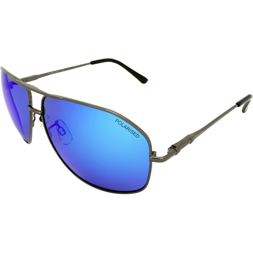 Mangrove Jacks Fuel Cell C8 Gunmetal / Ice Blue Revo Polarised Lenses