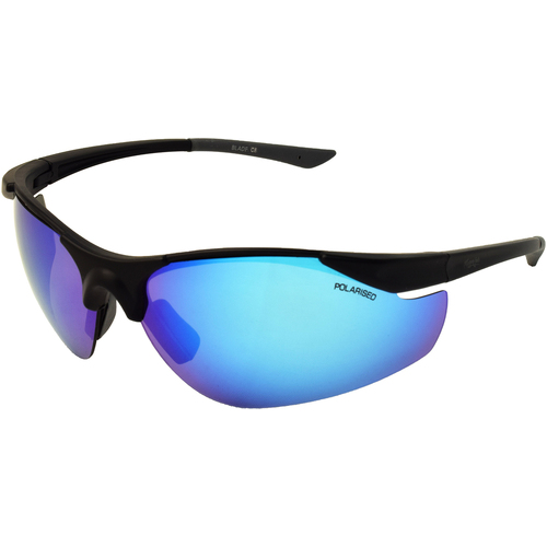 Mangrove Jacks Blade C8 Matte Black / Ice Blue Revo Polarised Lenses