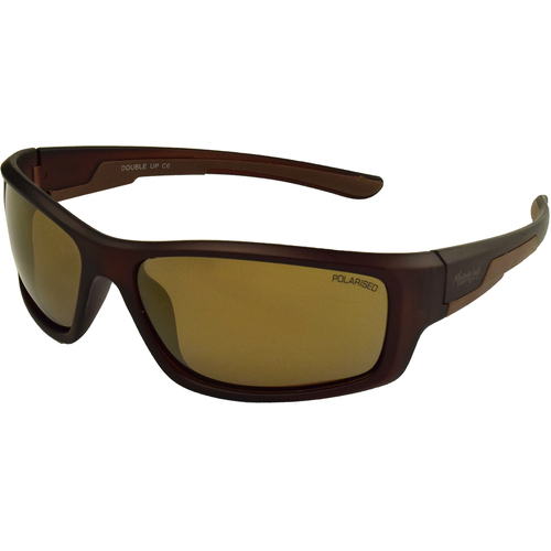 Mangrove Jacks Double Up C6 Matte Black / Gold Revo Polarised Lenses