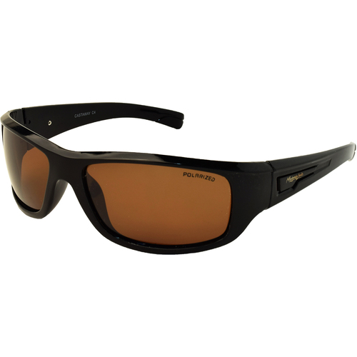 Mangrove Jacks Castaway C4 Black / Brown Polarised Lenses