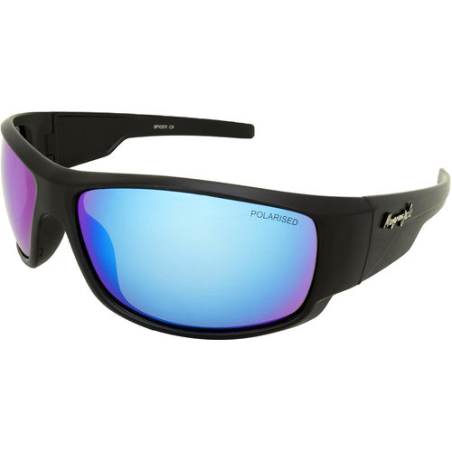 Mangrove Jacks Spider C8 Black / Ice Blue Revo Polarised Lenses