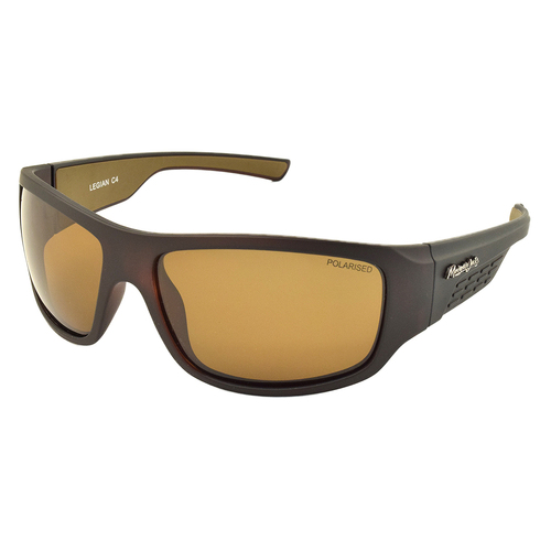 Mangrove Jacks Legian C4 Matte Crystal Dark Brown / Brown Polarised Lenses